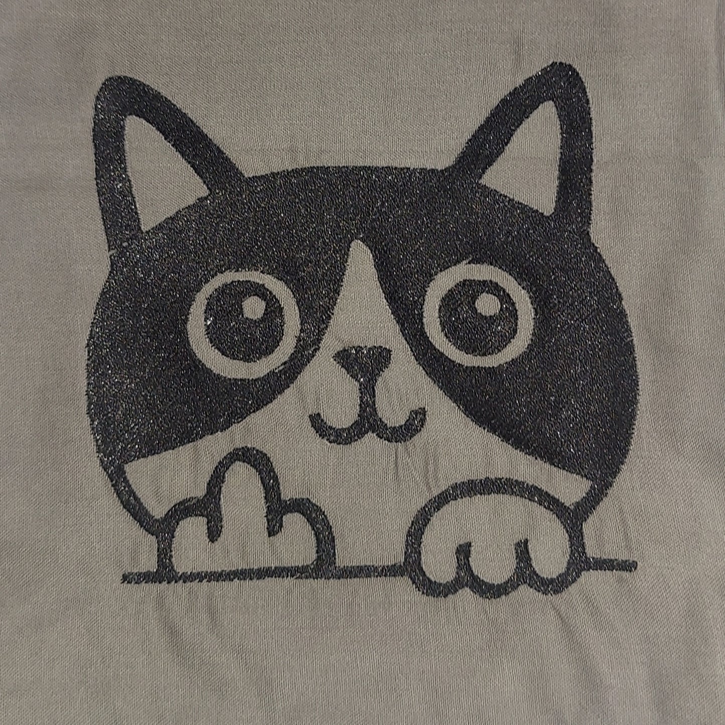 Cat Flipping Off