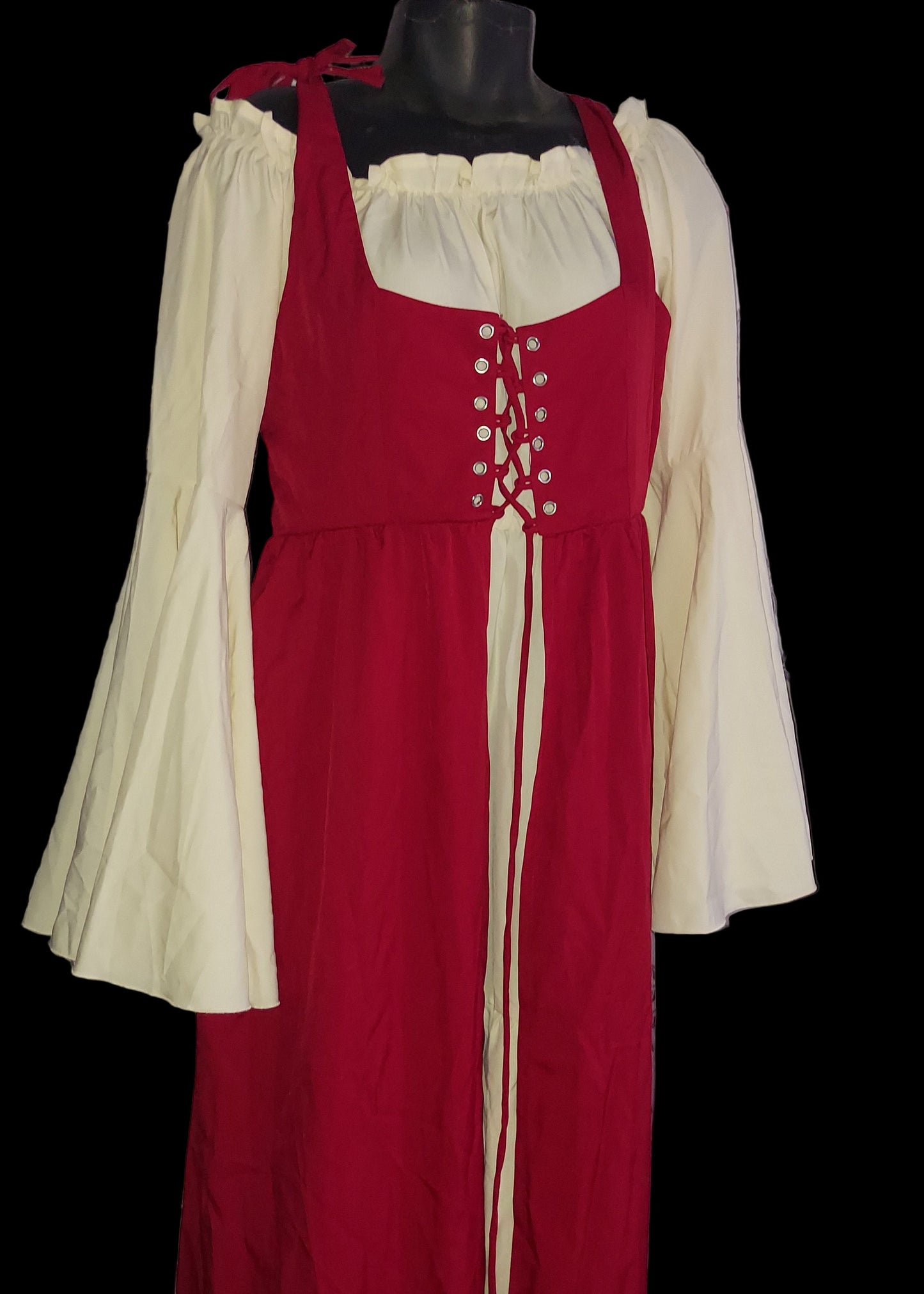 Red Maidens Dress - One Piece S/M