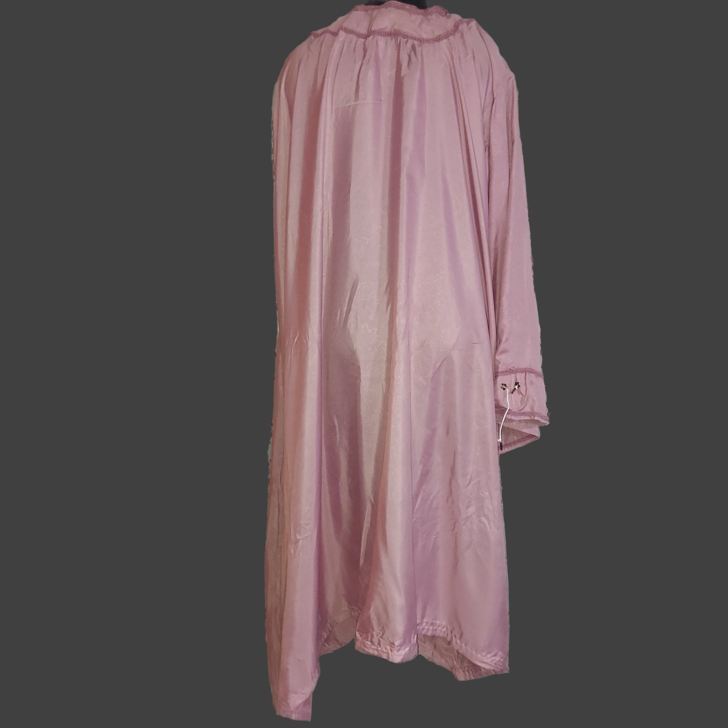 Adjustable Apron Dress Set - Rose Wine XL