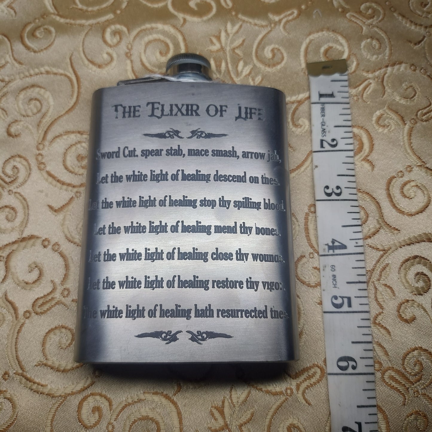 8th Moon Metal Flask Elixir of Life