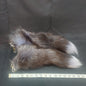 Fur Tail,  Silver Fox dyed Powder Blue