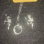 Fairies and Moon Necklace and Earring Set