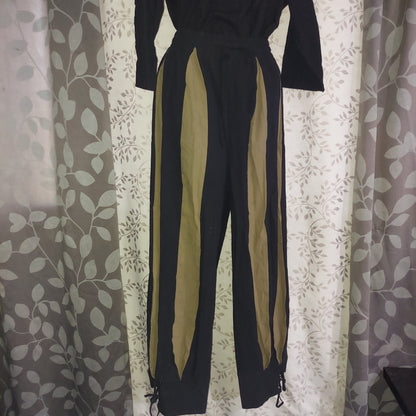 Pirate Army Green and Black Pants - Size Large