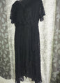 Black Lace Dress -Size Medium