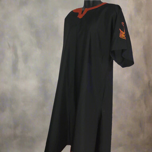 Embroidered Tunic - Viking Mjolnir Thors Hammer