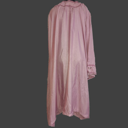 Adjustable Apron Dress Set - Rose Wine XL