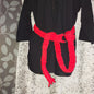 Orange Macrame Belt - 72"