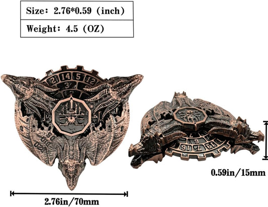 3 Head Dragon 7 in 1 Dice Spinner