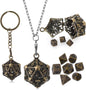 D20 Necklace Mini Dice Set