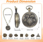 Dragon Pocket Watch Mini Dice Set