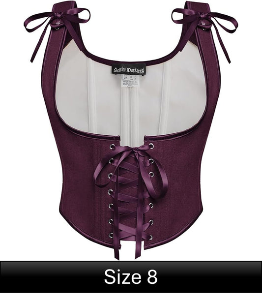 Scarlet Darkness Corset - Purple Size 8