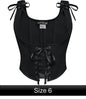 Scarlet Darkness Corset - Black Size 6