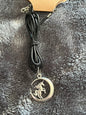 Unicorn in the Moon Neckalce