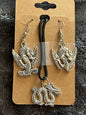 Dragon Necklace and Earring Set