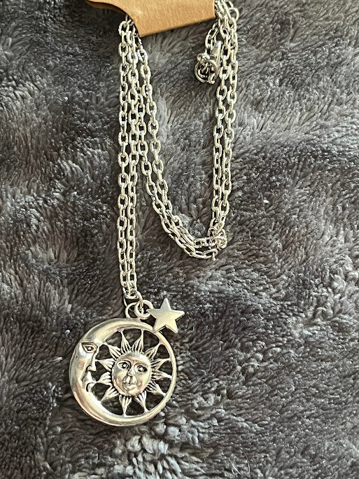 Sun and Moon Necklace