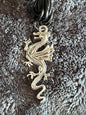 Wave Tail Dragon Necklace