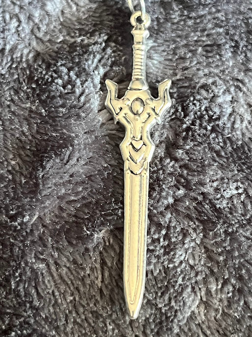 Double Sided Sword Necklace