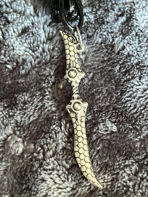 Double Bladed Dagger Necklace