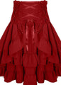 Red Layered Skirt - Small