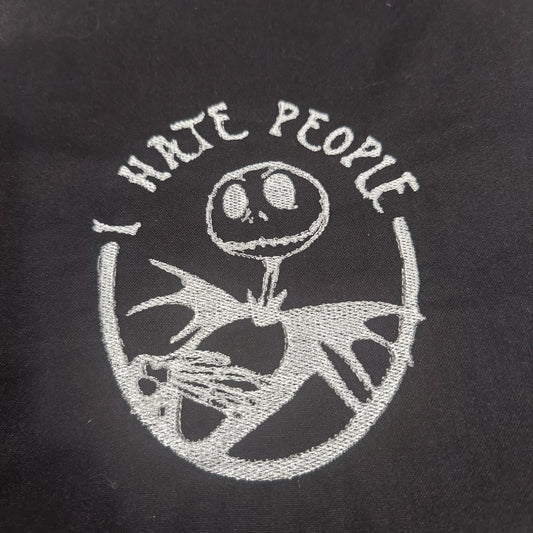 Nightmare Before Christmas Jack Skellington Hate People