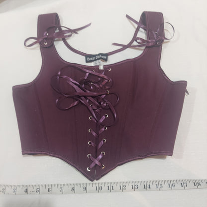 Scarlet Darkness Corset - Purple Size 8