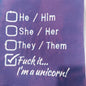 Gender Pronouns