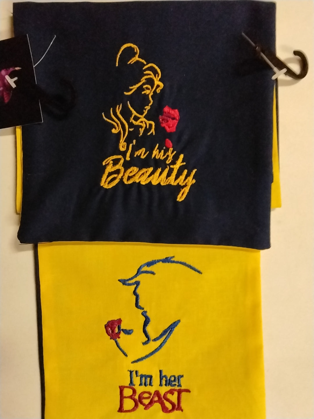 Belt Favor Set: I'm his beauty,  I'm her beast