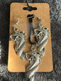 Dragon Head Necklace and Earring Set